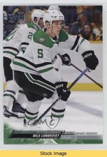 2022-23 Upper Deck Extended Series French Nils Lundkvist #546 READ 13og