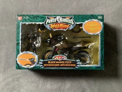 Power Rangers Wild Force Black Savage Cycle