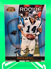 2009 Gridiron Gear Rookie Card RC Auto HUNTER CANTWELL 49/100 #150 Rookie. rookie card picture