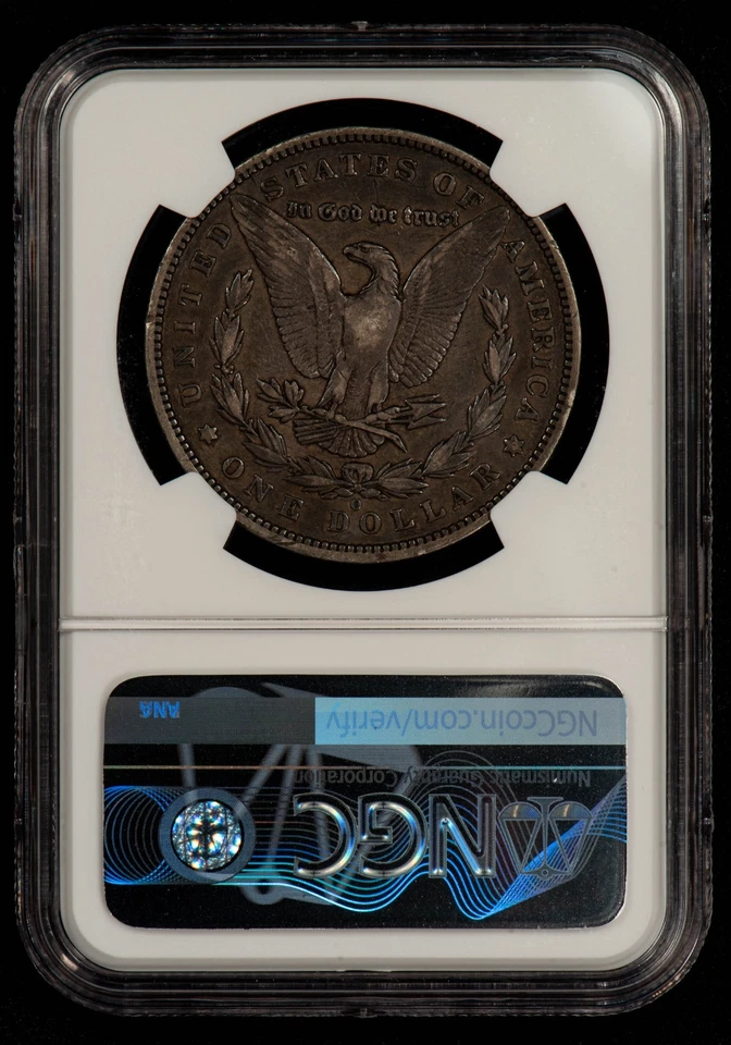 1895-O $1 Morgan Dollar - Luster Looks XF - Key Date - NGC VF 30 - B4078 - Image 3 of 4