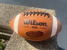 Wilson GST NCAA  NFHS 1003 Leather Football High School/College NEW