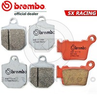 Set BremsbelÄGe Brembo Sinter Vorne Hinten KTM SMR 560 2007 2008