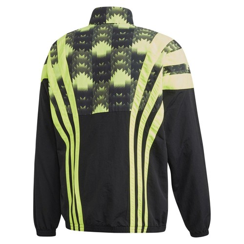 adidas Originals Retro Football Track Jacket - Black - Picture 2 of 5