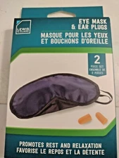 Sleep Mask  Lewis & Clark 2 pc Set Light Blocking Mask  Eye Mask & Ear Plugs