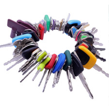 85X Equipment Keys Set For Case Cat Caterpillar Hyster Ford Kubota Komatsu JCB