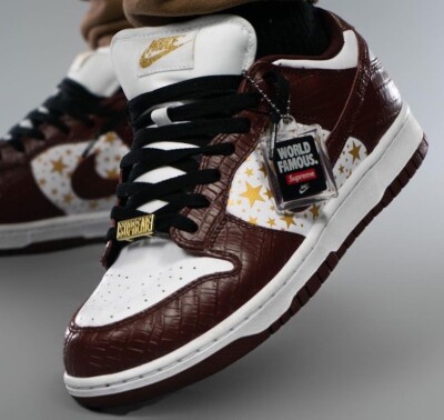 Supreme x Nike SB Dunk Low “Barkroot Brown” - Men