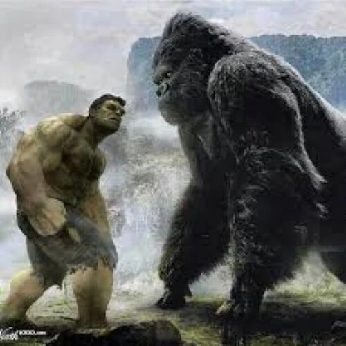 Hulk Vs King Kong Muscle Scientist Formula Potion Green Machine Hero MAGNET  | eBay