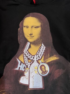 Westside Gunn x Virgil Abloh Mona Lisa Hoodie GxFR New DS Westside Gunn x Virgil Abloh Mona Lisa Hoodie GxFR New DS