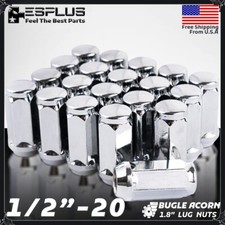 20 Pc Gmc Universal Acorn Lug Nut 12-20 Chrome 1.8 Tall Fit 1985-1994 Safari 20 Pc Gmc Universal Acorn Lug Nut 12-20 Chrome 1.8 Tall Fit 1985-1994 Safari