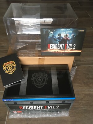 Resident Evil 2 Remake Collectors Edition + Vorbesteller + Promo PS4 SEALED NEU