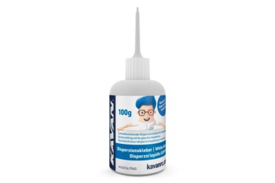 KAVAN  Weißleim, PVA-Glue, 100g, Schnelltrocknend, sehr gut schleifbar