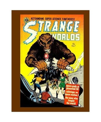 Strange Worlds #7: All Stories --- No Ads -- Exciting SF Comics, Periodicals, Av