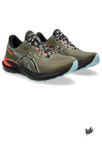 [Asics] Running Shoes GT-1000 13 TR 1011B951 Men's 300 Nature Bathing/Red