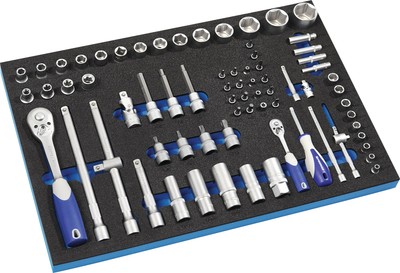 Werkzeugmodul 71-teilig 3/3-Modul Steckschlüssel PROMAT