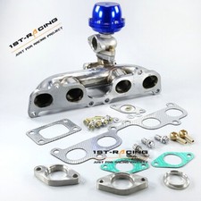 For Toyota Tacoma 2.4L 2.7L 2RZ-FE 3RZ-FE Turbo T3 Exhaust Manifold +38mm Wasteg