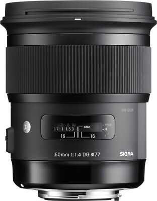 Sigma 50mm f/1.4 DG HSM Art   Nikon F   Ausstellungsstück | Volle Garantie