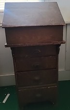Extremely Rare Typewriter Base Cabinet Hartford? thumbnail