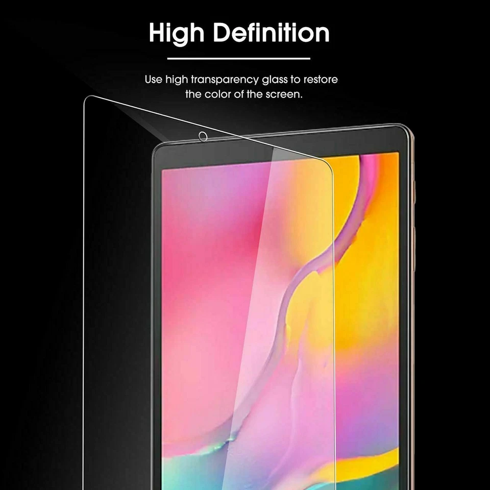 Screen Protector Tempered HD glass  For Samsung Galaxy Tab A 10.1 SM-T510 T515  - Image 3 of 4