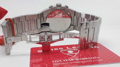 Swiss Legend SL-40025-11 ETA Men's Chronograph Wristwatch NEW Box & Papers - Picture 4 of 12