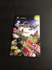 wings of war xbox Manual Only