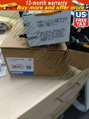 Omron CJ1M-CPU22 PLC Module CPU Unit New In Box FedEx or DHL  US Free TAX