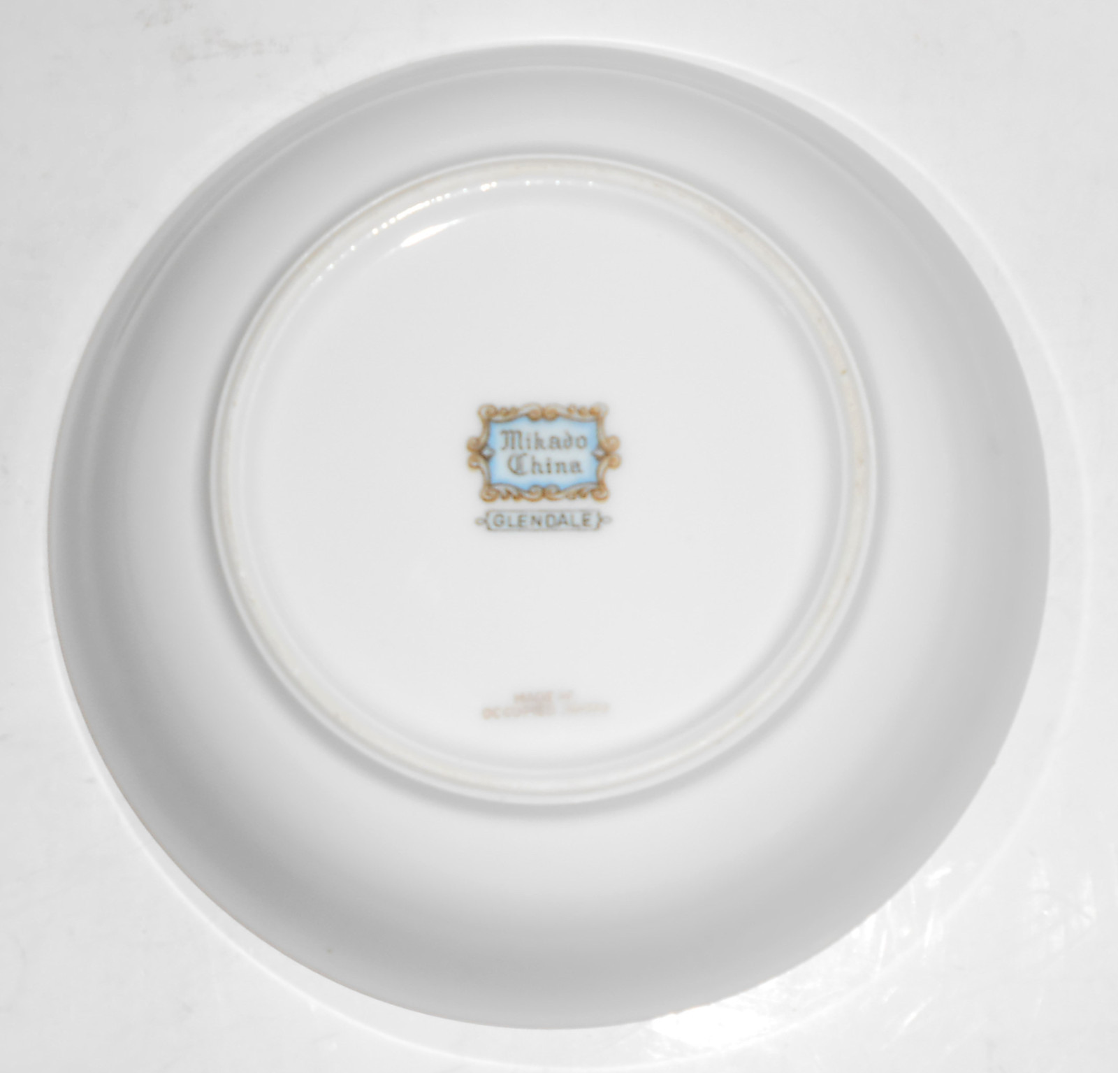 Mikado Fine China Glendale w/Gold Fruit Bowl Occupied Japan eBay