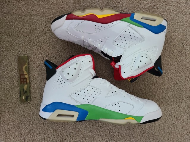 DEADSTOCK - Nike Air Jordan Olympic Beijing 6 2008 Release - Sz 9 - 325387-161 for sale online