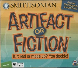 Artifact or Fiction Game Smithsonian Is It Real Or Made Up You Decide Sealed NEW