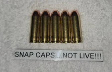 READ AD! 5-PC 45 Long Colt 45LC 45 LC real weight THESE ARE SNAP CAPS. 