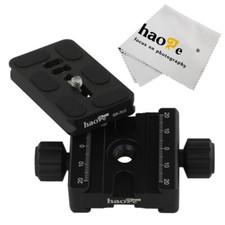 50mm Subtend Double Dual Quick Release Clamp with 70mm Plate Set fit Arca Swiss