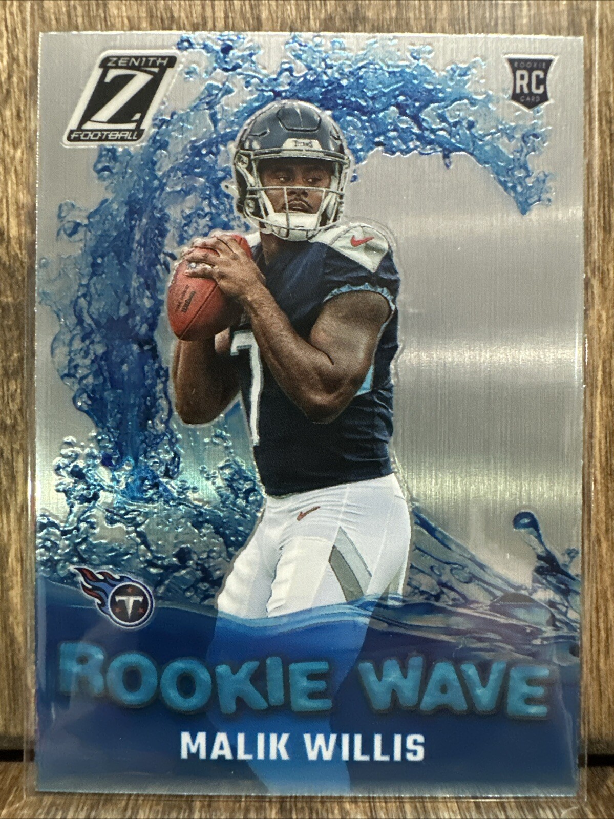 2022 Panini Zenith Rookie Wave #RW-MW Malik Willis Titans Packers