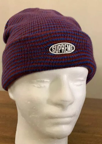 SUPREME ZIG ZAG STRIPE BEANIE, FW19 