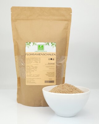 Flohsamenschalen natürliche Ballaststoffe  vegan Low Carb Ballaststoffreich