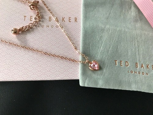 Buy Ted Baker Pink Crystal Heart 