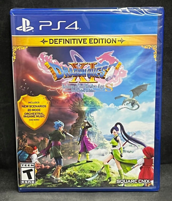 Dragon Quest XI S Echoes of an Elusive Age Definitive Edition (PS4) BRAND NEW