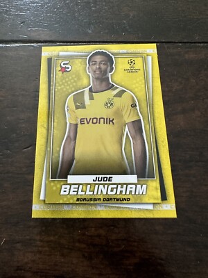 Topps Ucl Super-Stars 22/23 No. 107 Jude Bellingham Yellow | eBay