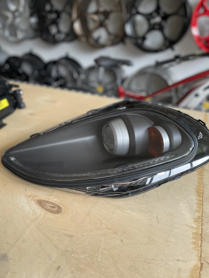 Juego de faros de carbono FERRARI 430 Scuderia 244288 + 244289 nuevos, juego de faros de carbono Foto 4 de 4