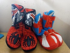Disney Spider Man/Captain America Footsies Size 13/1 bundle
