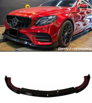 Mercedes E Class Coupe AMG line Brabus Style' W213 C238 Front Splitter 2016-2020