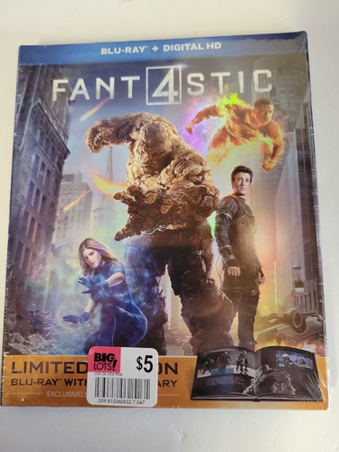 Fantastic Four (Blu-ray, 2015) flambant neuf scellé en usine.