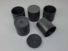 5-pc 3 Fireworks Pyro Plastic Can Shell Morta...