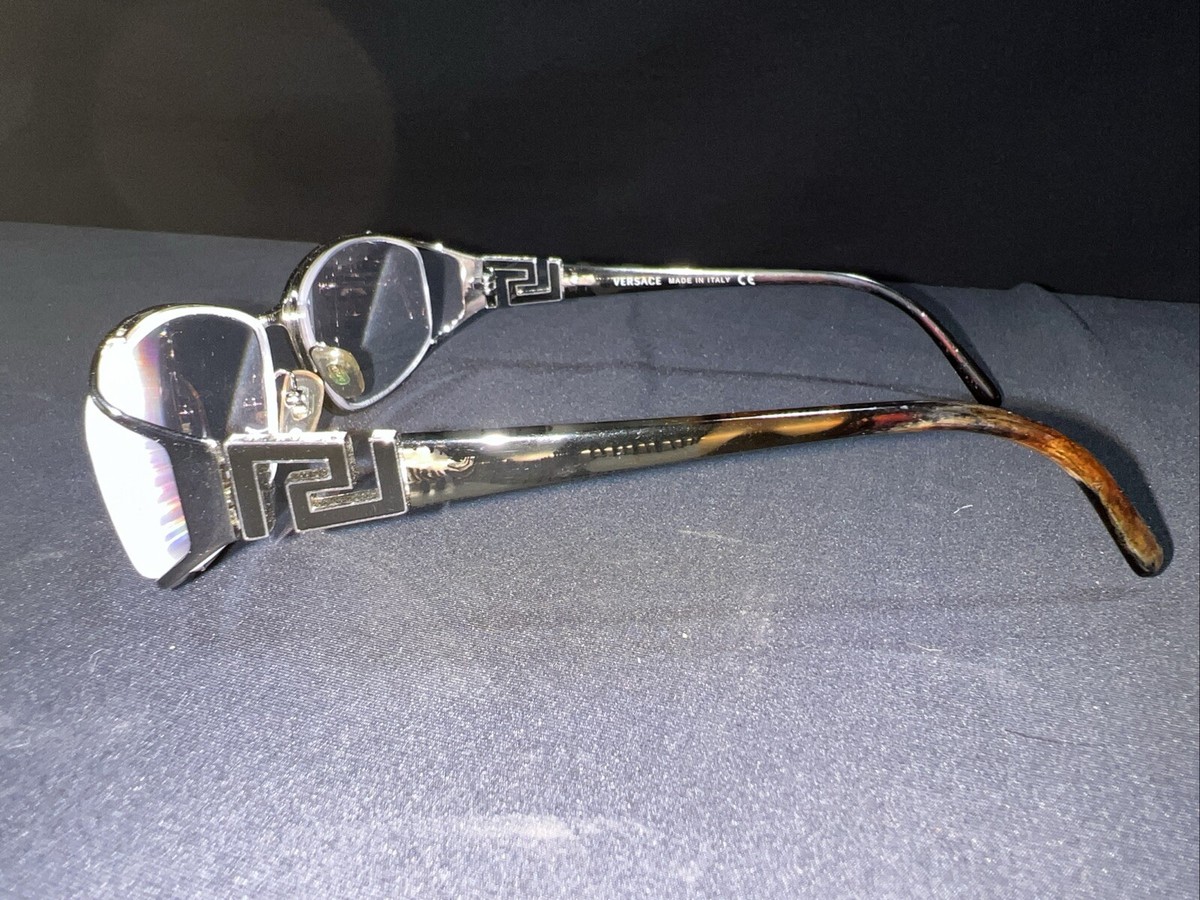 AUTHENTIC Versace MOD. VE1128-B 1002 GOLD 54/16/130 Eyeglasses Optical Frames Versace VE1283-1002 Eyeglass Frame 54mm at Amazon Women main image 4