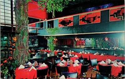 Ginza Chinese Restaurant, Night Club 40 E 48th NYC NY Vintage Postcard J14