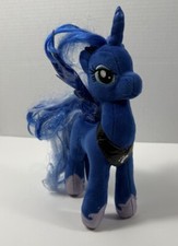 TY My Little Pony Sparkle Princess Luna MLP Plush 2017 Hasbro Glitter Check Desc