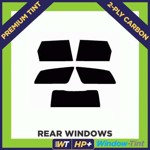 For Volvo V50 Estate 2004-12 Carbon Pre Cut Window Tint 20% Dark 2-ply HP+ - Picture 2 of 10