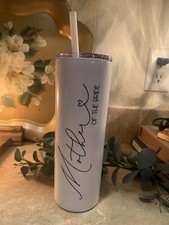 Mars Maker Skinny Matte Tumbler 20oz W/straw Mother Of The Bride. Used Once.