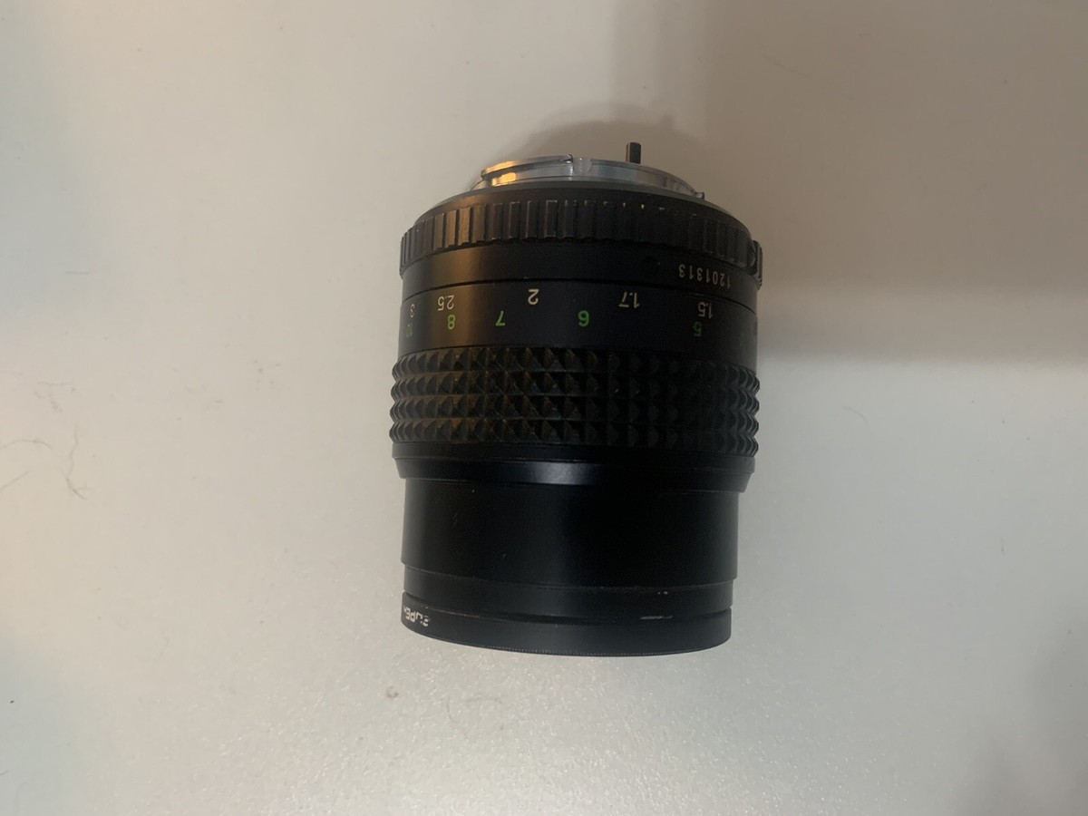 Minolta MC Tele Rokkor-X 100mm f2.5 MF Lens JAPAN (USED, UNTESTED