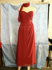 MORI LEE Red Evening Gown Size 16