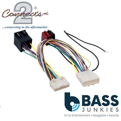 For Nissan Qashqai 2007 Onwards Car Stereo ISO T-Harness Adapter Lead
