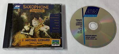 CD ~ J MICHAEL LEONARD Saxophone Serenade